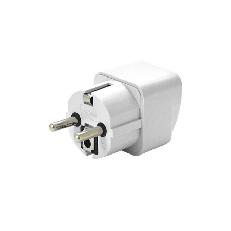 Adapter PL/UK/USA biały